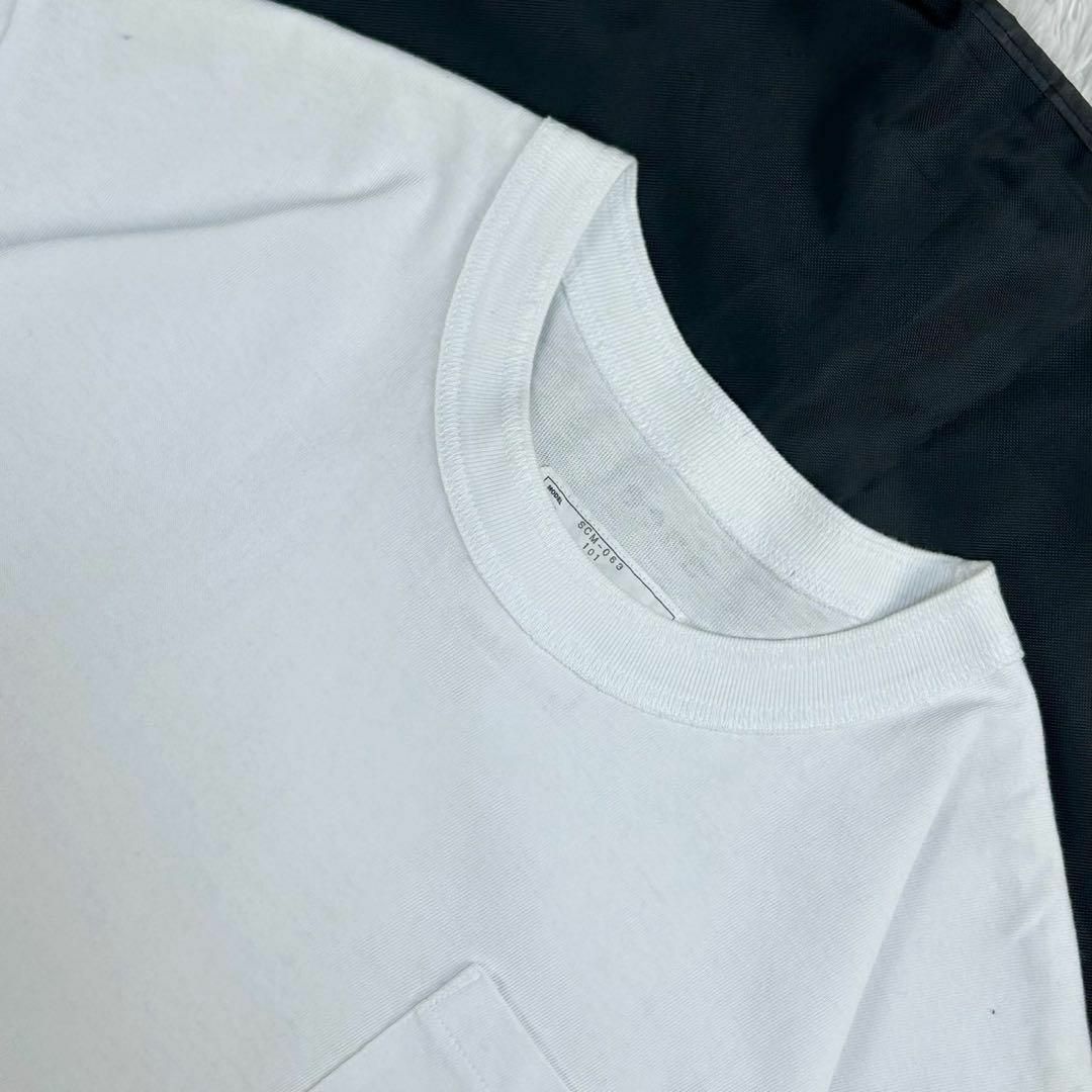 sacai - 【定番モデル】サカイ☆バックロゴTシャツ サイドジップ sacai - 【定番モデル】サカイ☆バックロゴTシャツ サイドジップ