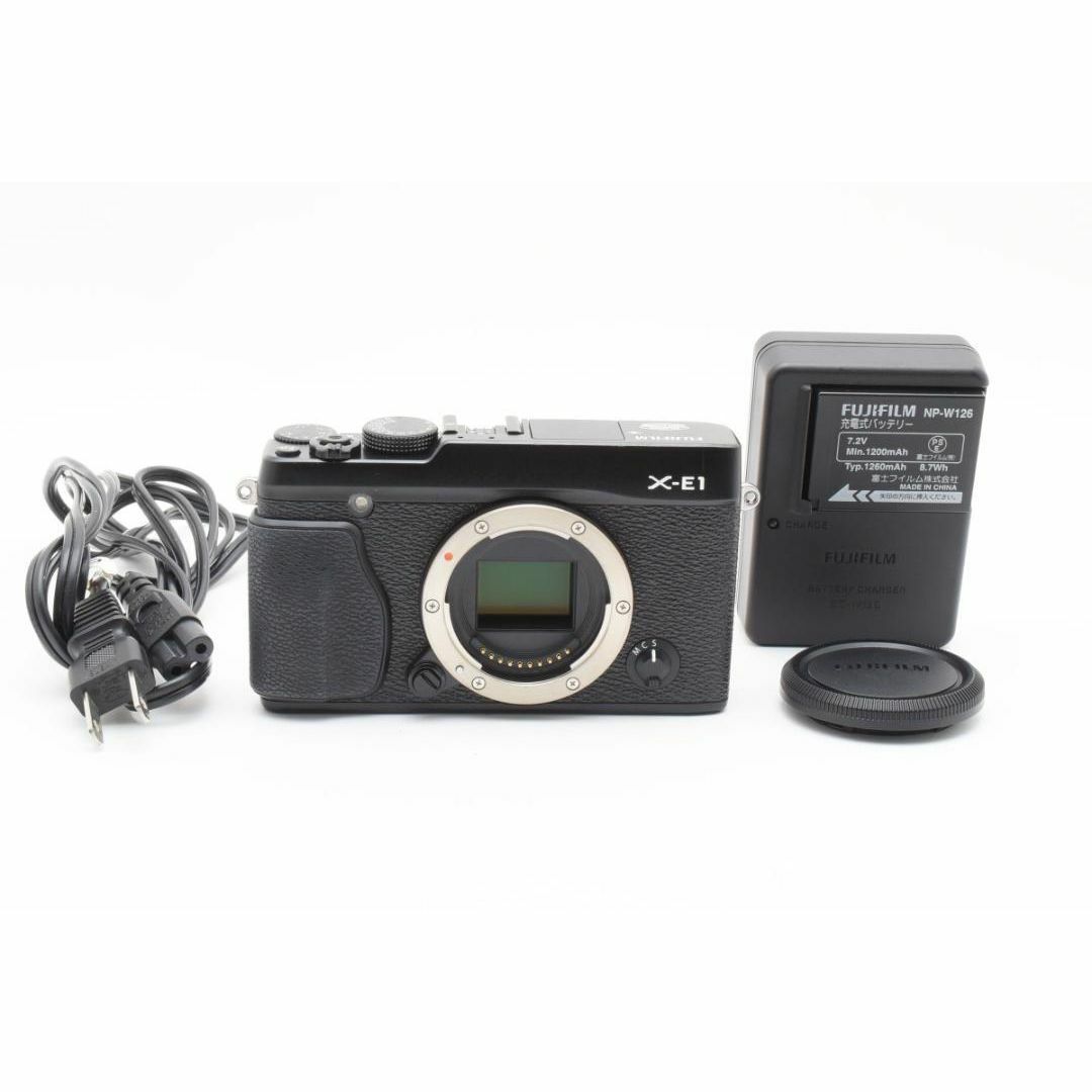 超美品 FUJIFILM X-E1 ブラック デジタル ボディ M187の通販 by 超美品 FUJIFILM X-E1 ブラック デジタル ボディ M187の通販 by