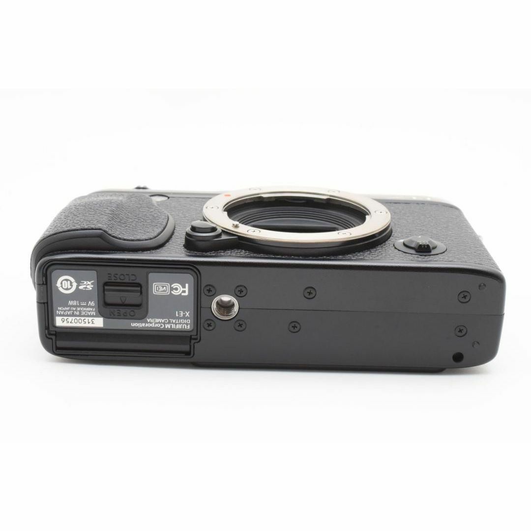 超美品 FUJIFILM X-E1 ブラック デジタル ボディ M187の通販 by 超美品 FUJIFILM X-E1 ブラック デジタル ボディ M187の通販 by