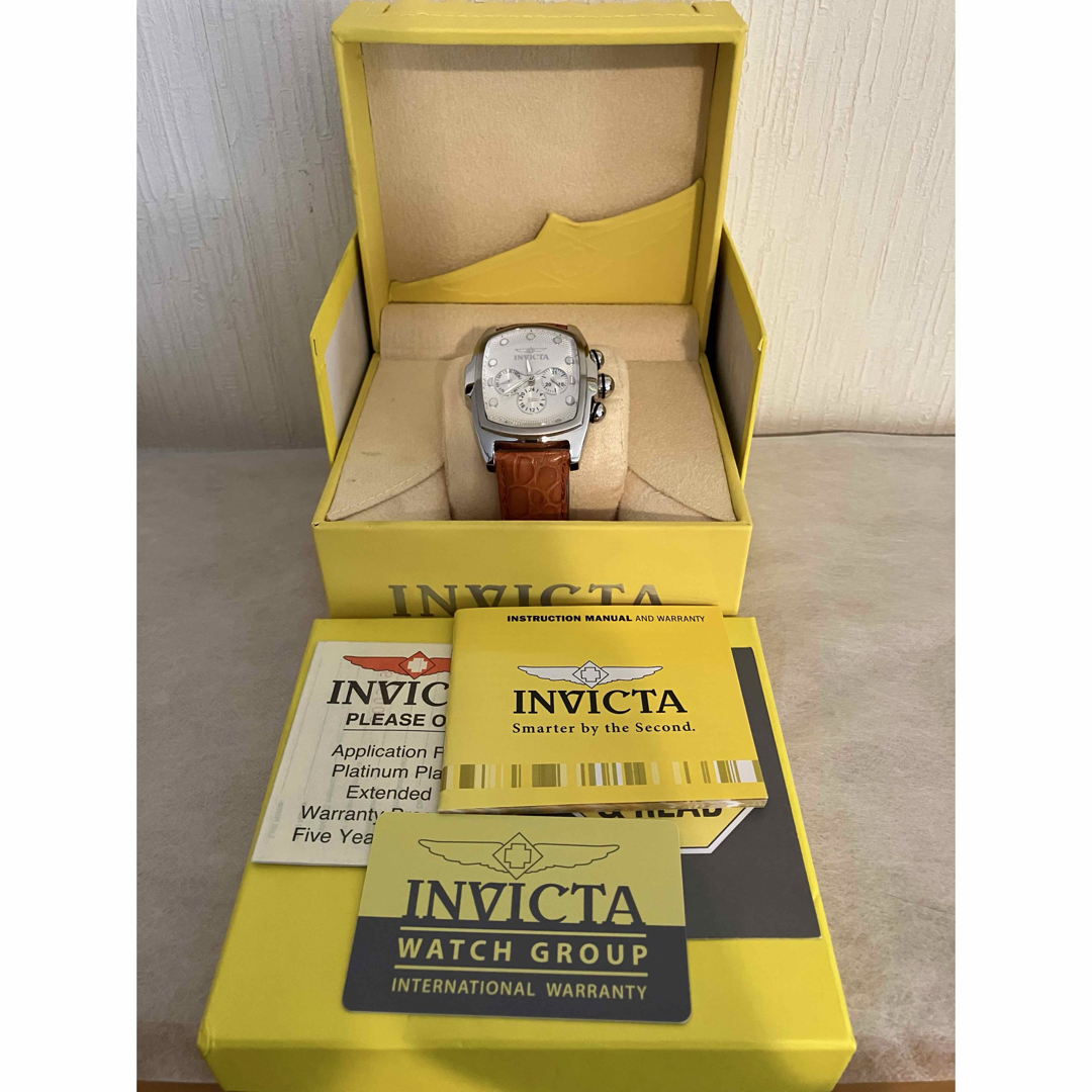 INVICTA - 稼働☆美品☆箱/保付 インビクタ QZ デイデイト INVICTA - 稼働☆美品☆箱/保付 インビクタ QZ デイデイト
