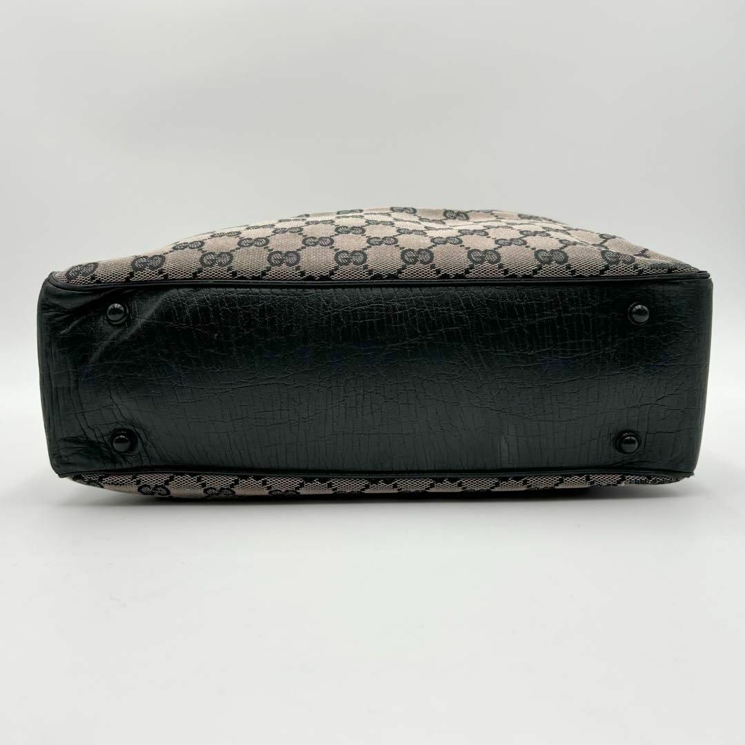 GUCCI - GUCCI グッチ バンブー トートバッグ GG キャンバス GUCCI - GUCCI グッチ バンブー トートバッグ GG キャンバス