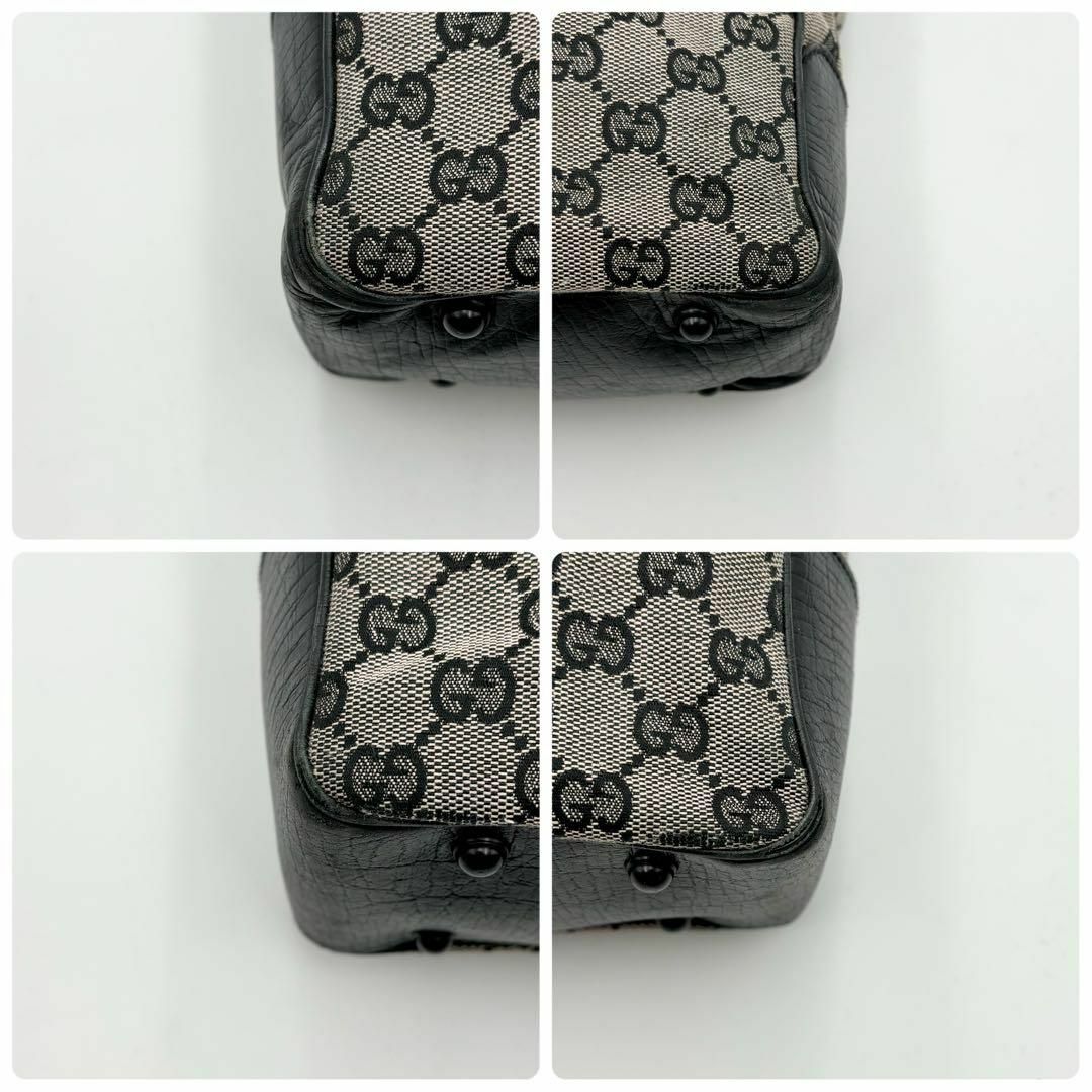 GUCCI - GUCCI グッチ バンブー トートバッグ GG キャンバス GUCCI - GUCCI グッチ バンブー トートバッグ GG キャンバス