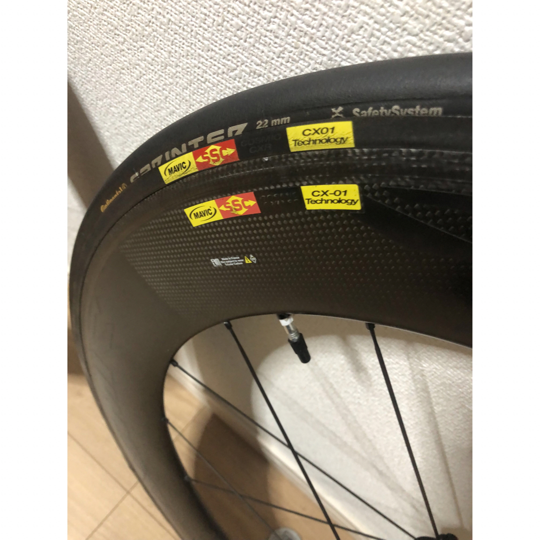 SHIMANO - MAVIC COSMIC CXR 80 カーボンホイールの通販 by SHIMANO - MAVIC COSMIC CXR 80 カーボンホイールの通販 by