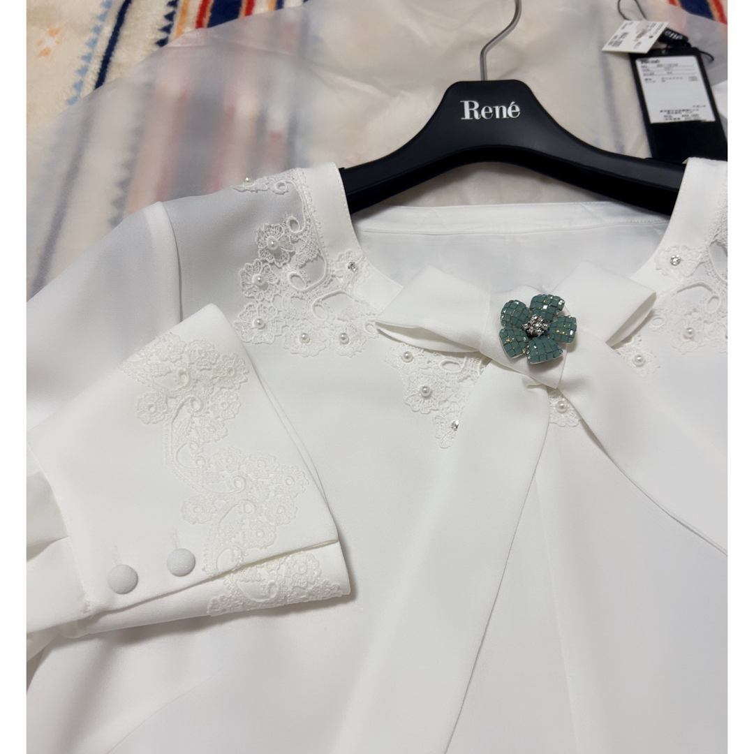 René - Rene 2025SS【新品未使用品】可愛いパール♡スワロスキー René - Rene 2025SS【新品未使用品】可愛いパール♡スワロスキー
