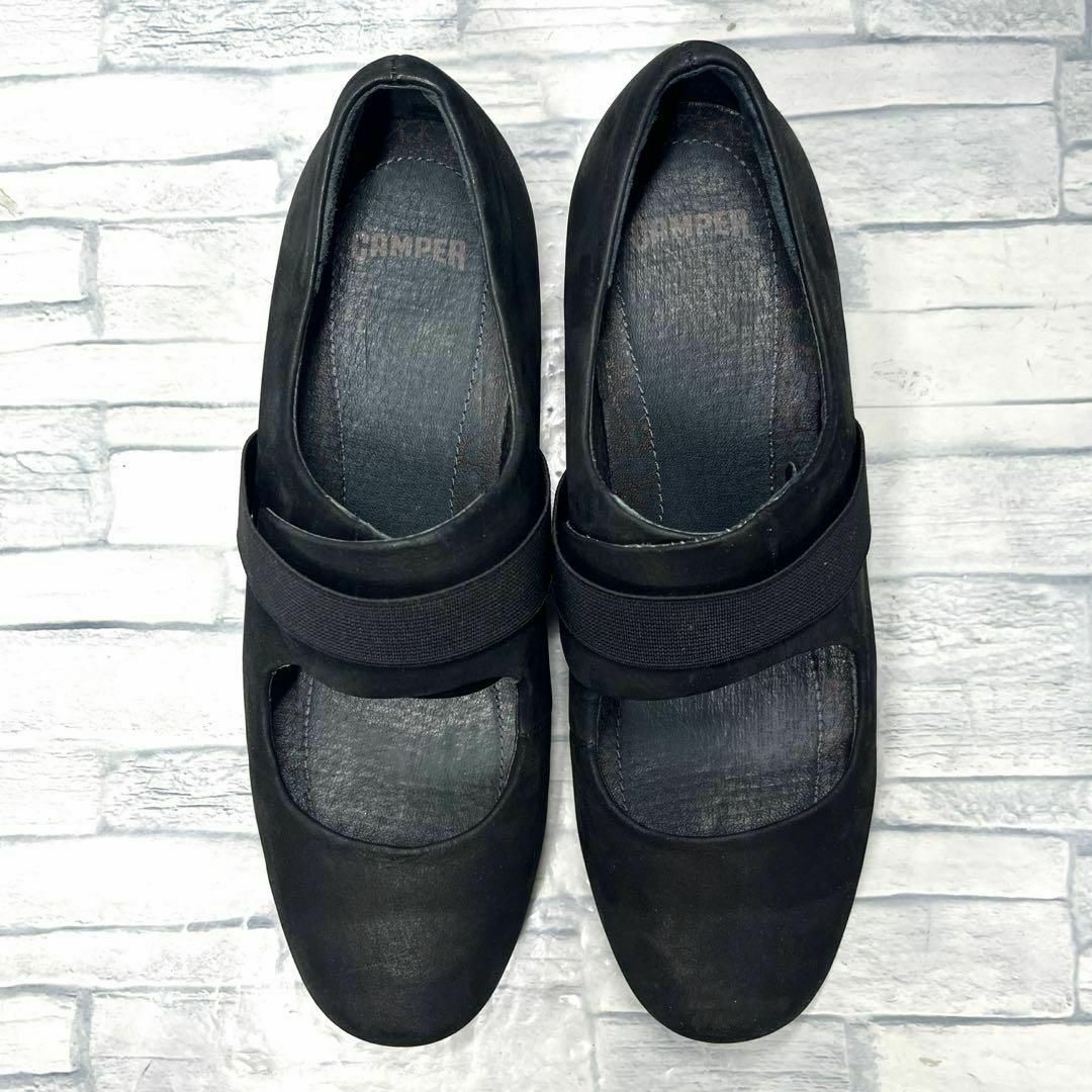 CAMPER - CAMPER カンペール ストラップ パンプス ブラック EU37 CAMPER - CAMPER カンペール ストラップ パンプス ブラック EU37