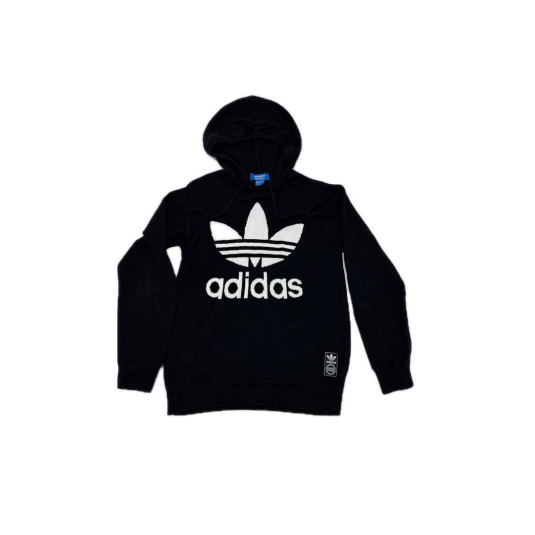 adidas - adidas 黒ニット セーターの通販 by ユズママお値下げ adidas - adidas 黒ニット セーターの通販 by ユズママお値下げ