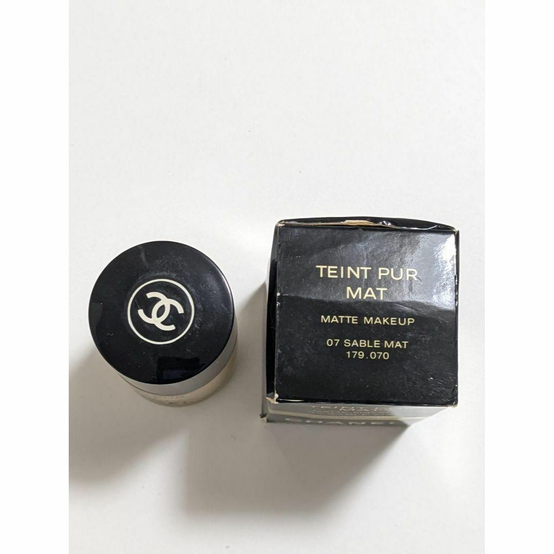 CHANEL - 【新品未使用】CHANEL/シャネル/ファンデーション/07の CHANEL - 【新品未使用】CHANEL/シャネル/ファンデーション/07の