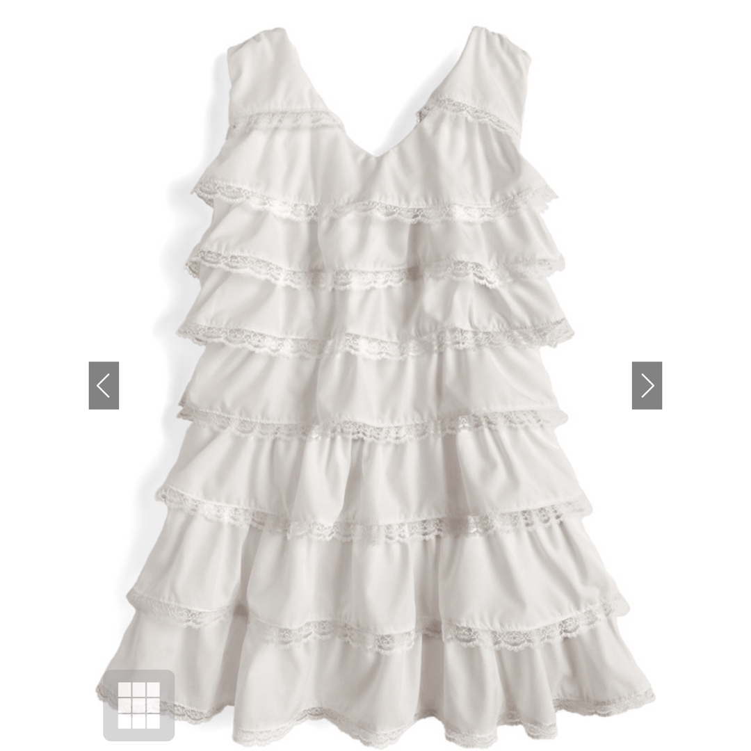 épine - angel wings mini dress treat urself ホワイトの通販 épine - angel wings mini dress treat urself ホワイトの通販