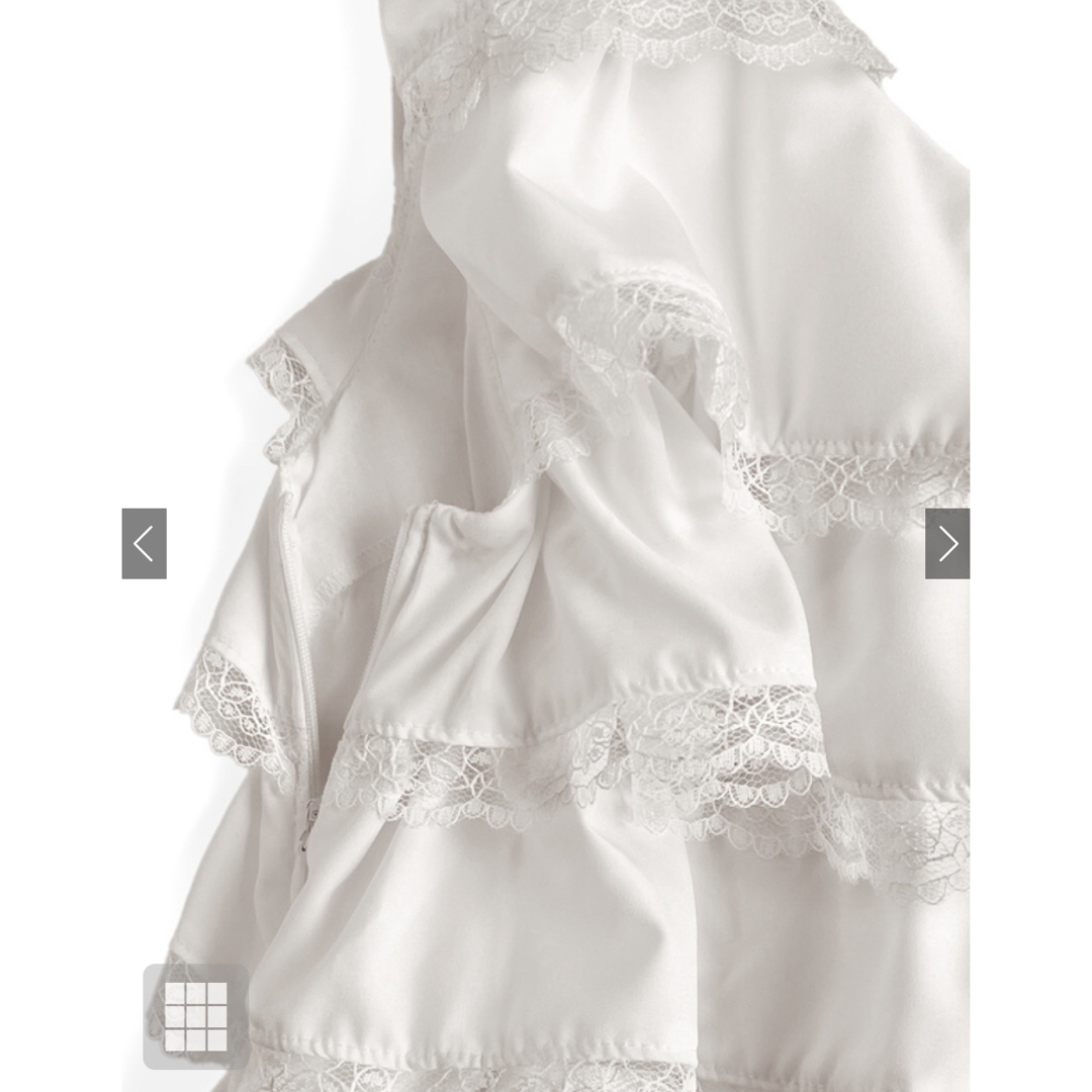 épine - angel wings mini dress treat urself ホワイトの通販 épine - angel wings mini dress treat urself ホワイトの通販