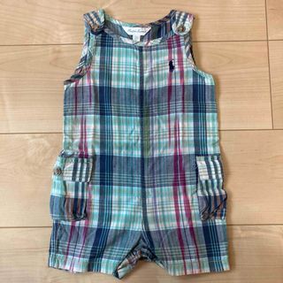 Ralph Lauren - ラルフローレン☆チェック柄オーバーオール Ralph Lauren - ラルフローレン☆チェック柄オーバーオール