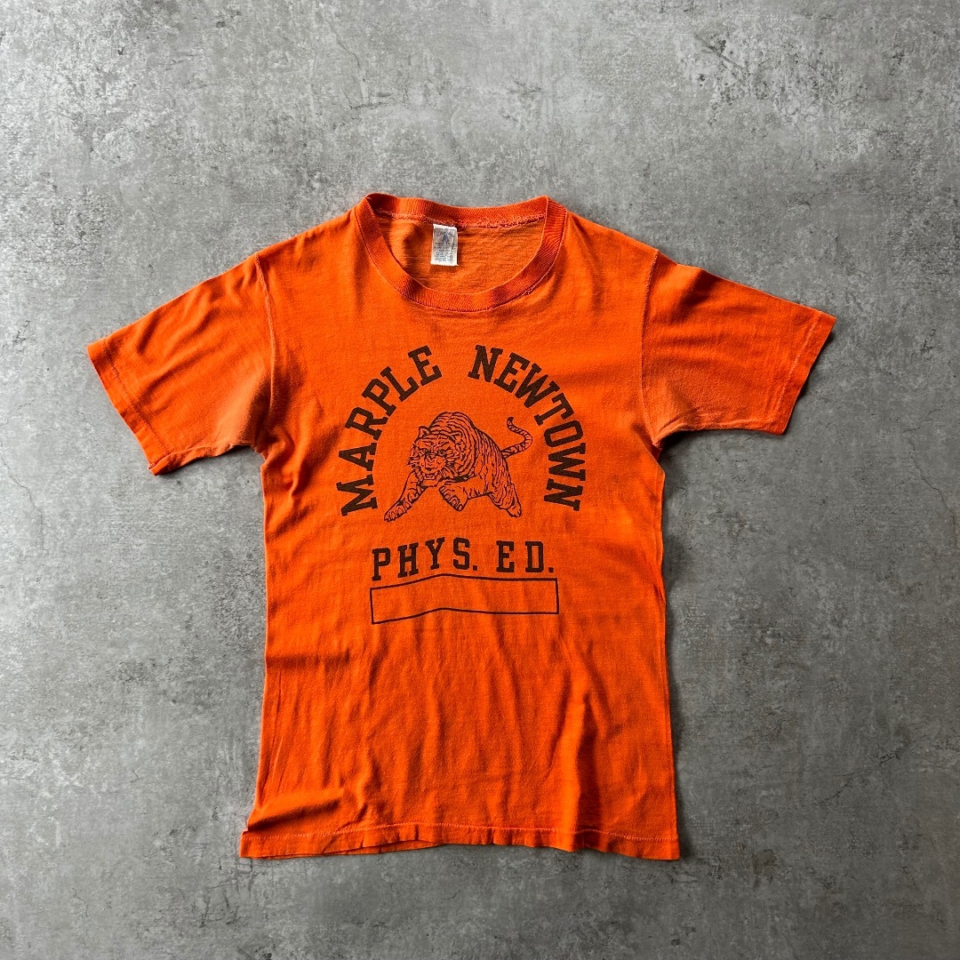 VELVA SHEEN - 60s ベルバシーン ヴィンテージtシャツ USA製 M 4段プリント アニマル
