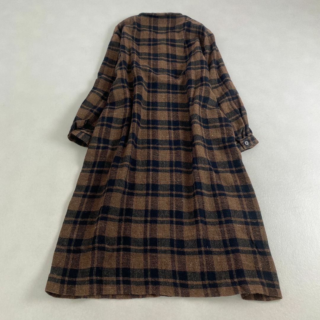 VINTAGE - ヴィンテージ ワンピース 長袖 春 チェック柄 VINTAGE - ヴィンテージ ワンピース 長袖 春 チェック柄