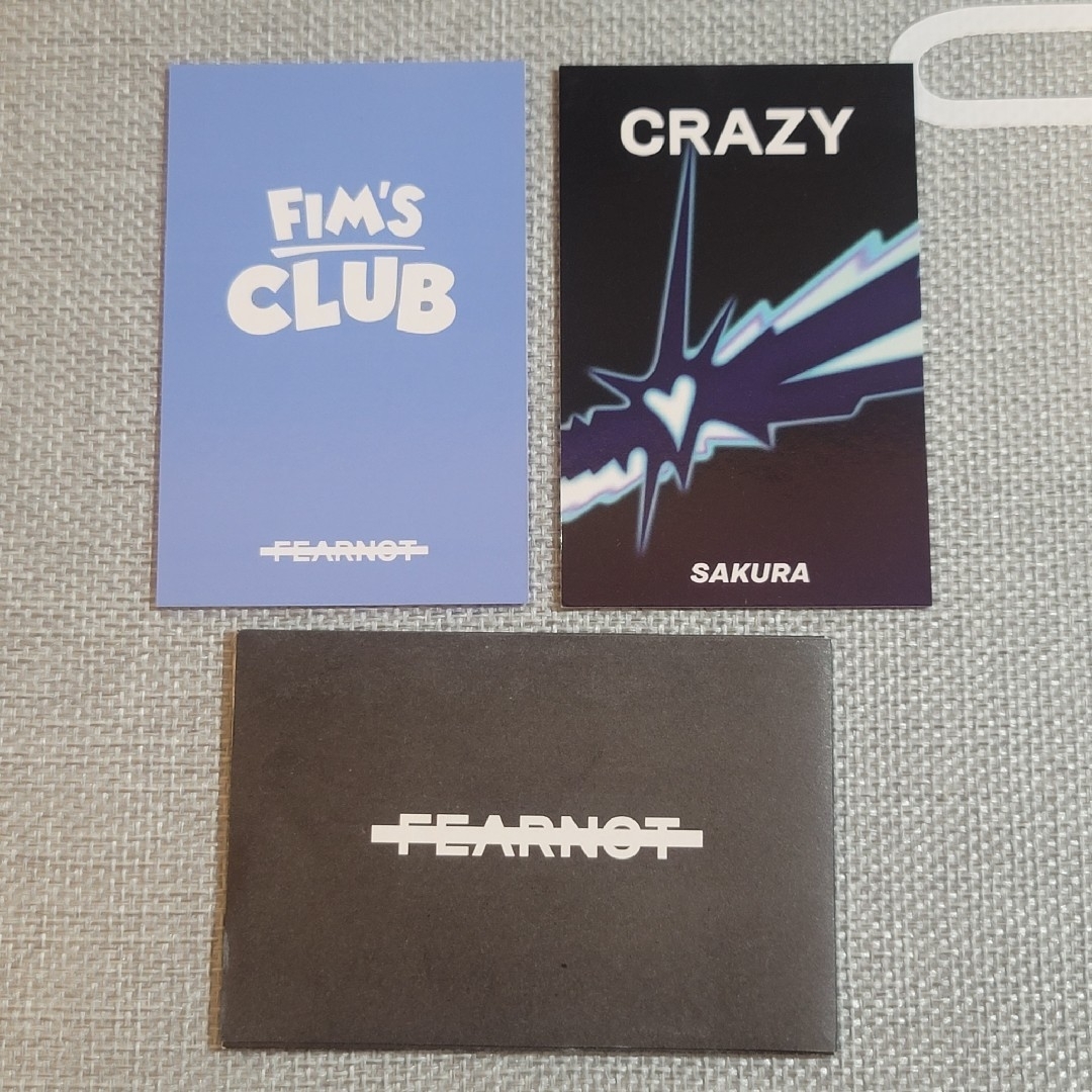 LE SSERAFIM - ルセラフィム Crazy サノク 事前収録 トレカ 2枚 LE SSERAFIM - ルセラフィム Crazy サノク 事前収録 トレカ 2枚