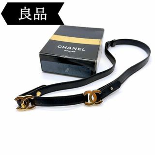 CHANEL - ◇シャネル◇レザー/ココマーク/65/ベルト/ブラック CHANEL - ◇シャネル◇レザー/ココマーク/65/ベルト/ブラック