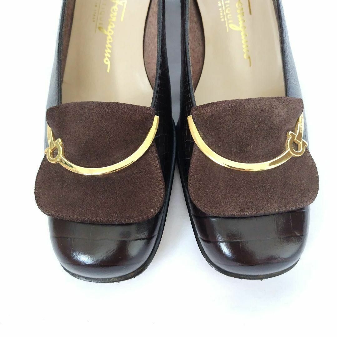 Salvatore Ferragamo - 美品箱付☆Ferragamo【フェラガモ Salvatore Ferragamo - 美品箱付☆Ferragamo【フェラガモ