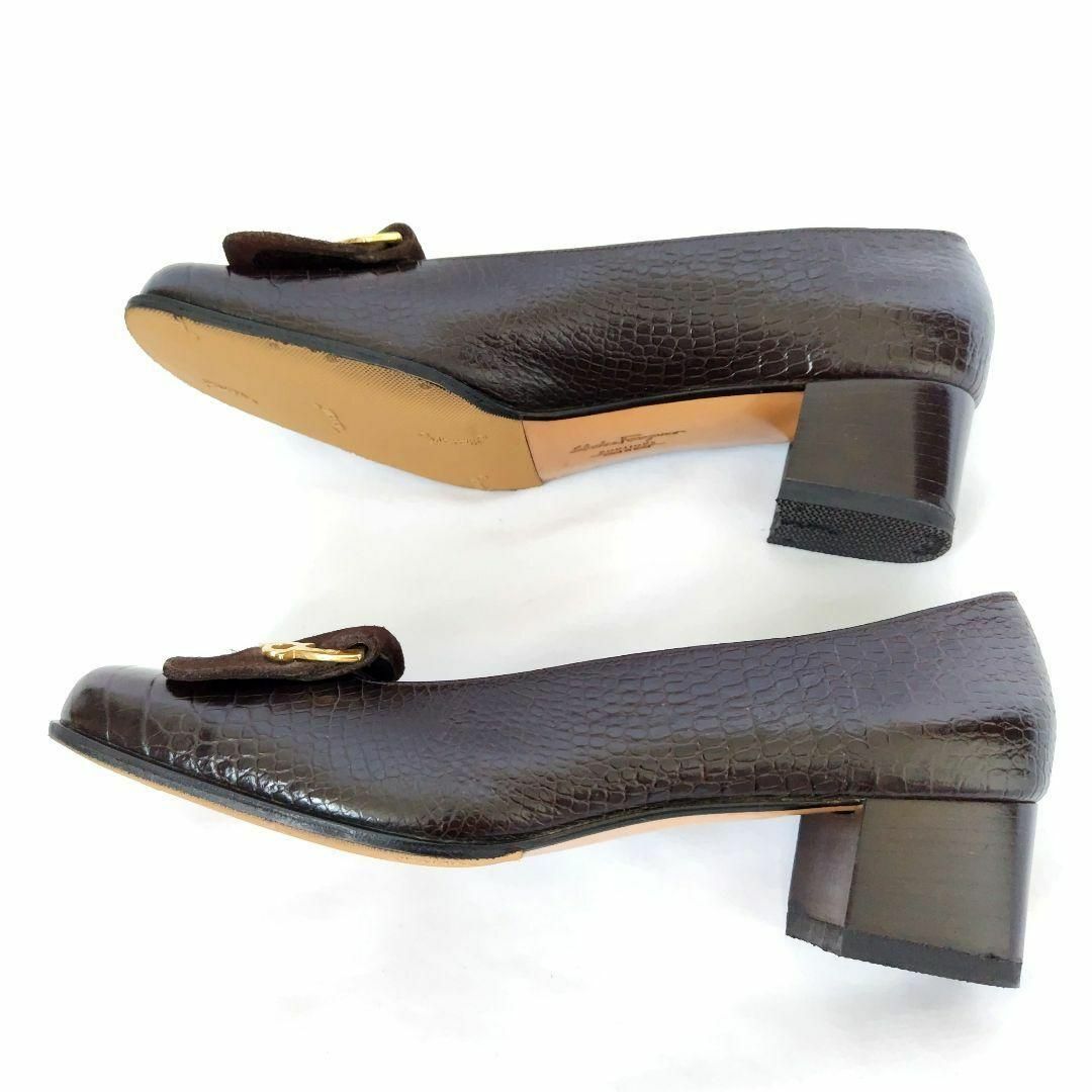 Salvatore Ferragamo - 美品箱付☆Ferragamo【フェラガモ Salvatore Ferragamo - 美品箱付☆Ferragamo【フェラガモ