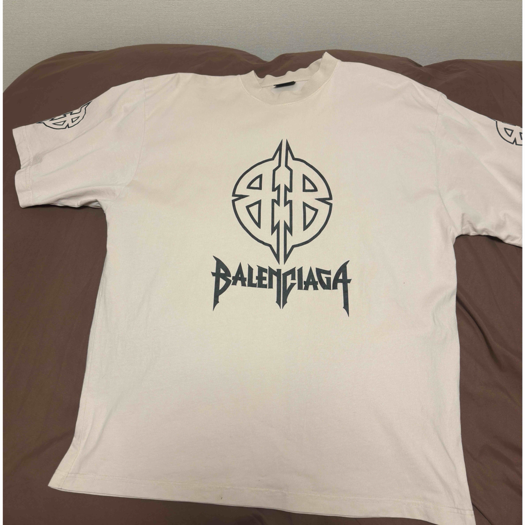 BALENCIAGA - balenciaga バレンシアガ BB METAL メタルロゴ T BALENCIAGA - balenciaga バレンシアガ BB METAL メタルロゴ T