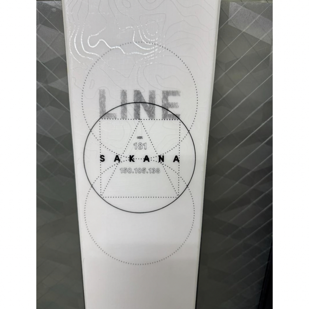 LINE SAKANA 181cm ライン サカナ マーカー スキー板の通販 by LINE SAKANA 181cm ライン サカナ マーカー スキー板の通販 by