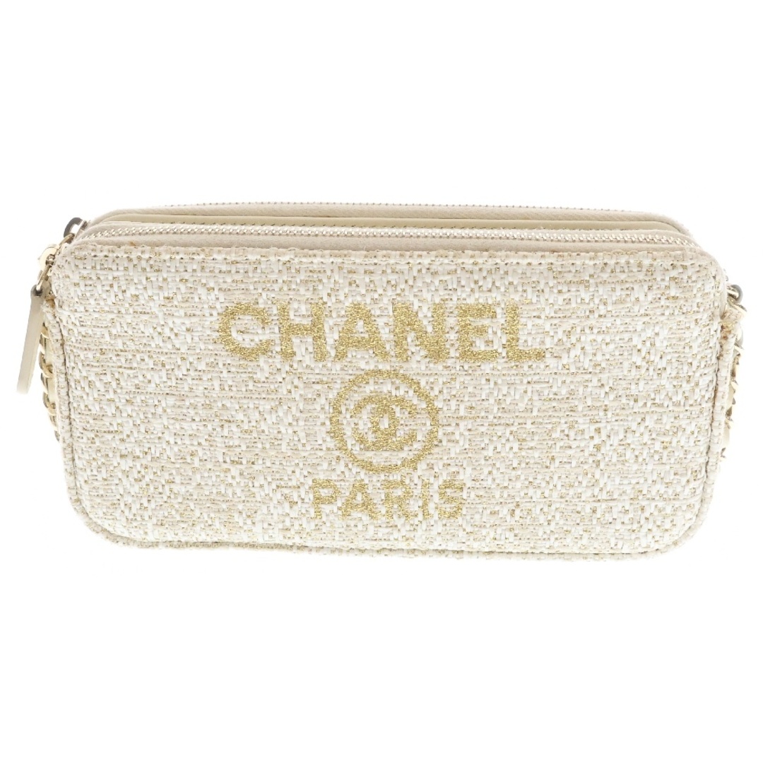 CHANEL - CHANEL シャネル ドーヴィル チェーンショルダー CHANEL - CHANEL シャネル ドーヴィル チェーンショルダー