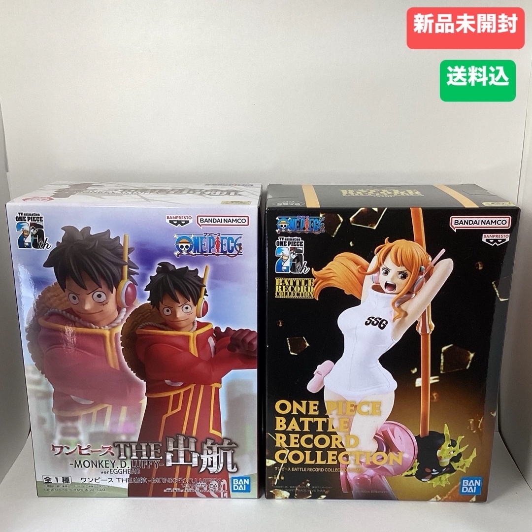 ONE PIECE - ワンピース ルフィ ナミ フィギュアセットの通販 by ONE PIECE - ワンピース ルフィ ナミ フィギュアセットの通販 by