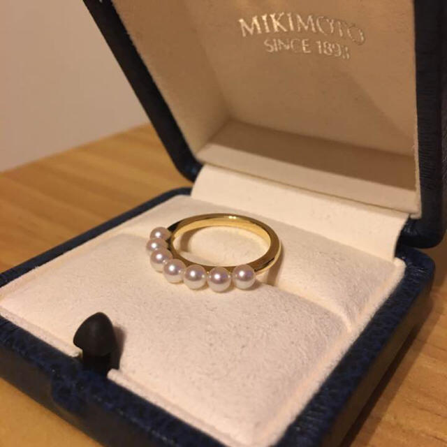 MIKIMOTO - MIKIMOTO 7連パール アコヤ真珠 YGK18 リング #11の通販 by naopon's shop｜ミキモトならラクマ