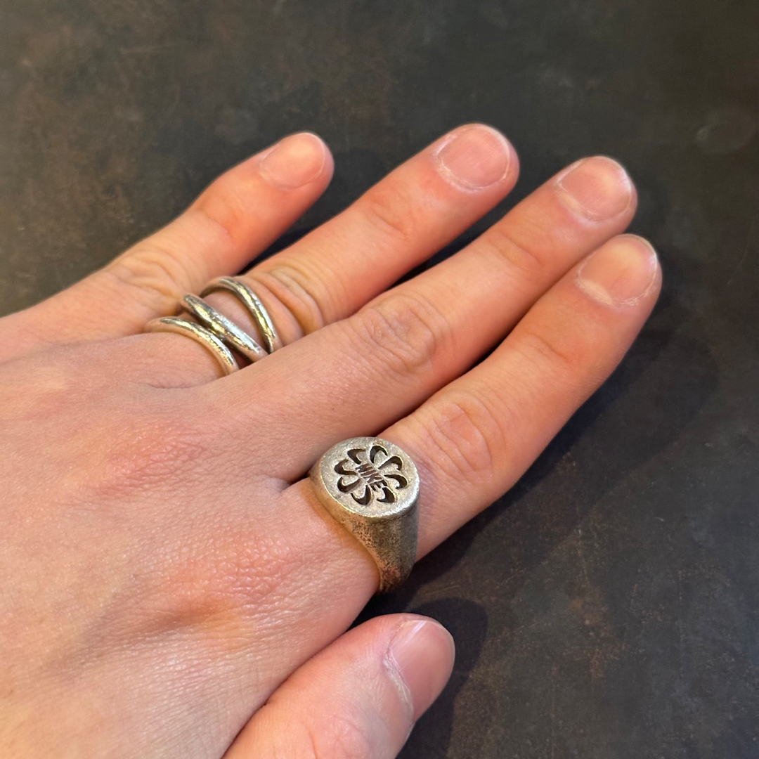 NIKE - SILVER925 VINTAGE “NIKE” RING/シルバー/リングの通販 NIKE - SILVER925 VINTAGE “NIKE” RING/シルバー/リングの通販