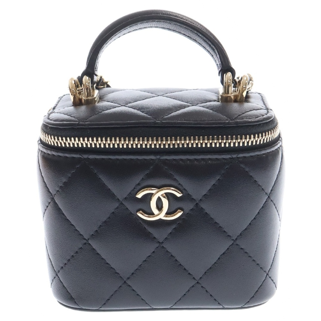CHANEL - CHANEL シャネル ミニバニティ トップハンドル 2WAY CHANEL - CHANEL シャネル ミニバニティ トップハンドル 2WAY