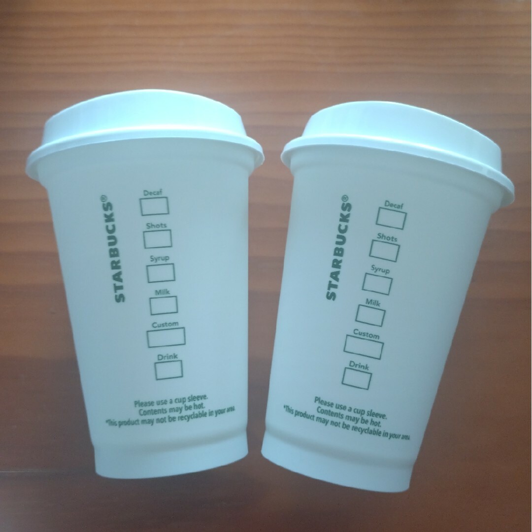Starbucks Coffee - スターバックス リユーザブルカップ 2個 Starbucks Coffee - スターバックス リユーザブルカップ 2個