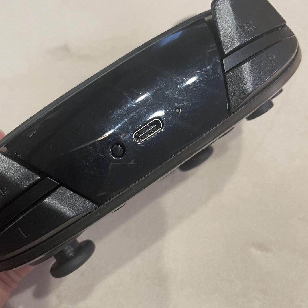 Nintendo Switch - 【美箱付】ジャンク品 プロコン 純正品 Nintendo Switch - 【美箱付】ジャンク品 プロコン 純正品