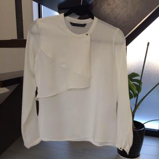 ザラ(ZARA)のZARA シフォンブラウス(シャツ/ブラウス(長袖/七分))