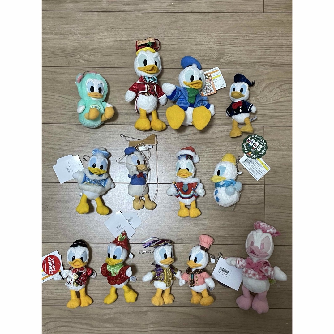 ドナルドダック - ディズニー ドナルドダックぬいぐるみセットの ドナルドダック - ディズニー ドナルドダックぬいぐるみセットの