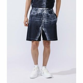 パーリーゲイツ(PEARLY GATES)の【ネイビー】パネルプリントショートパンツ <デニム柄>(その他)