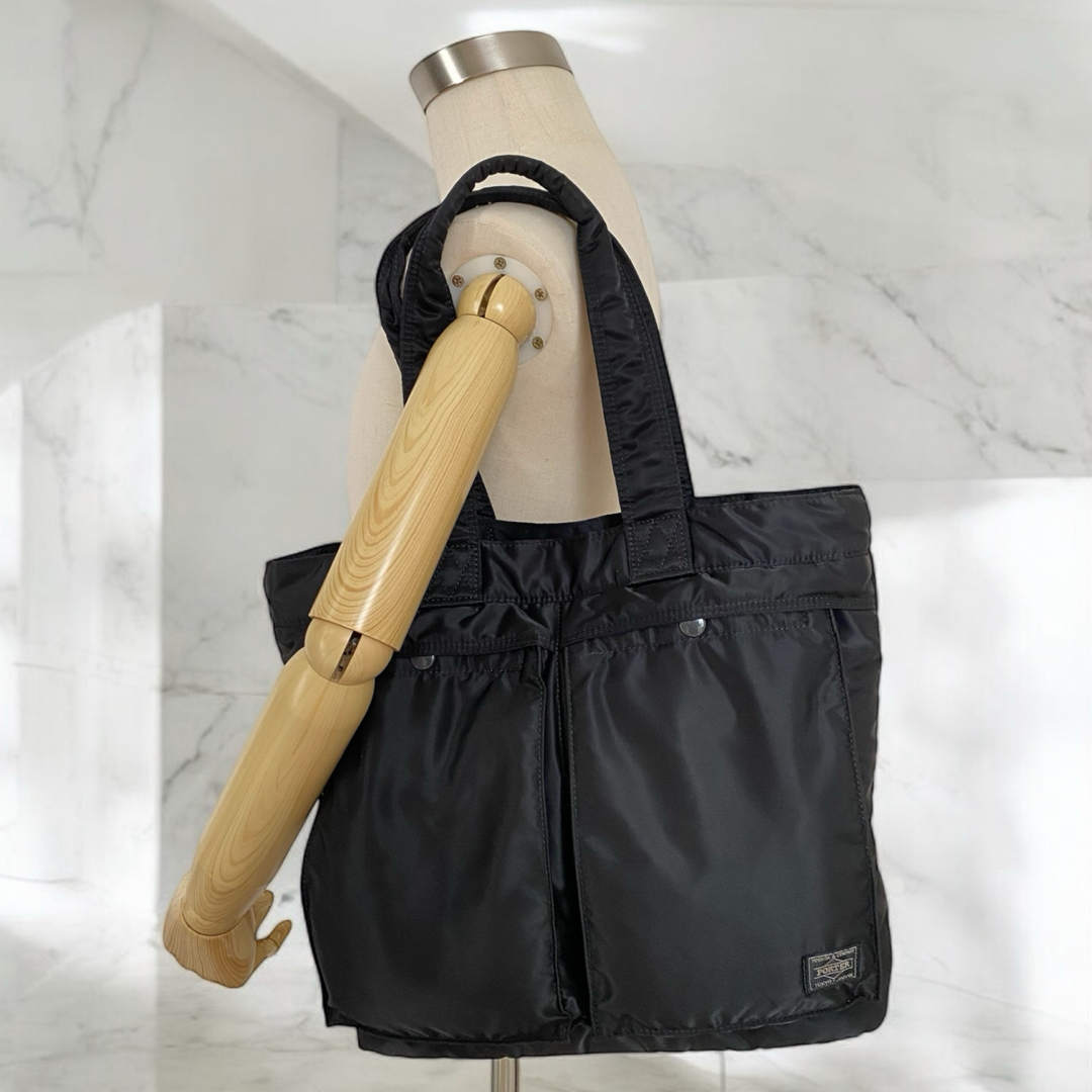PORTER - 【人気】PORTER / TANKER TOTE BAG / ブラック 廃盤の PORTER - 【人気】PORTER / TANKER TOTE BAG / ブラック 廃盤の