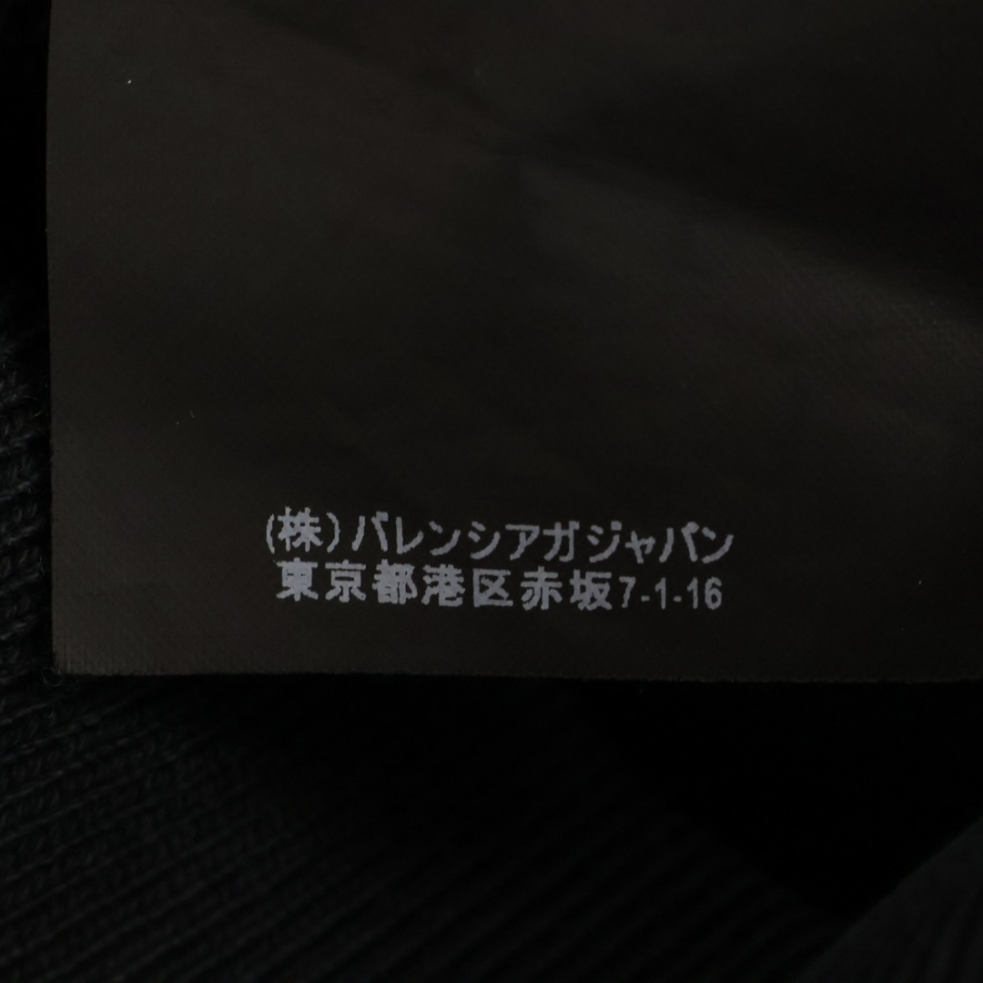 BALENCIAGA - BALENCIAGA バレンシアガ 17AW Hoodie フードロゴ BALENCIAGA - BALENCIAGA バレンシアガ 17AW Hoodie フードロゴ