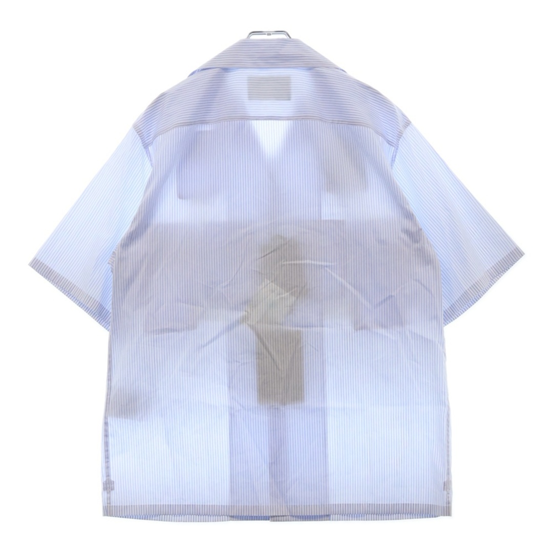 PRADA - PRADA プラダ Printed Poplin Triangle Logo Shirts PRADA - PRADA プラダ Printed Poplin Triangle Logo Shirts