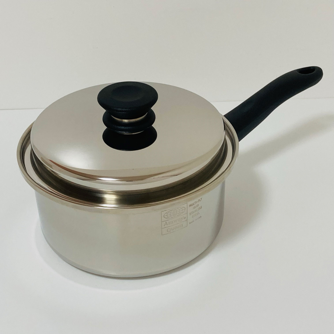 今季ブランド Amway - Amway アムウェイ クイーン 大ソースパン 鍋 未使用 調理器具