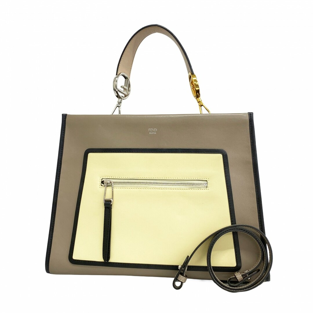 FENDI - 【5db1789】フェンディ ハンドバッグ ラナウェイ レザー FENDI - 【5db1789】フェンディ ハンドバッグ ラナウェイ レザー