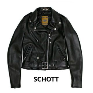 schott - 美品 Schott ショット PERFECTO ワイズ別注 レザー切替 schott - 美品 Schott ショット PERFECTO ワイズ別注 レザー切替
