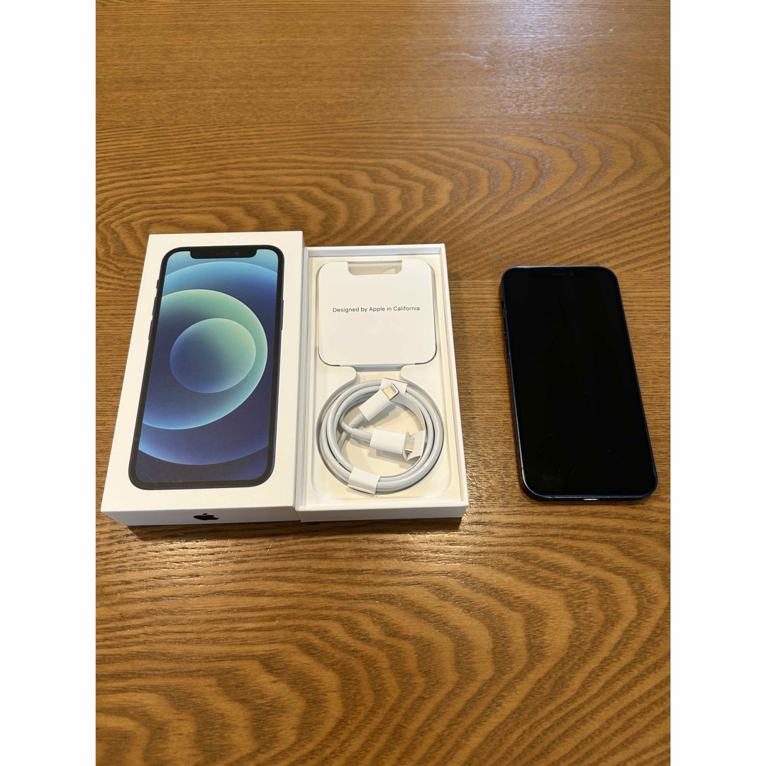 Apple - 【美品】アップル iPhone12 mini 64GB ブルー SIMフリー Apple - 【美品】アップル iPhone12 mini 64GB ブルー SIMフリー