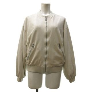ZARA - ザラ ZARA ブルゾン フルジップ 白 ホワイト オフ ZARA - ザラ ZARA ブルゾン フルジップ 白 ホワイト オフ