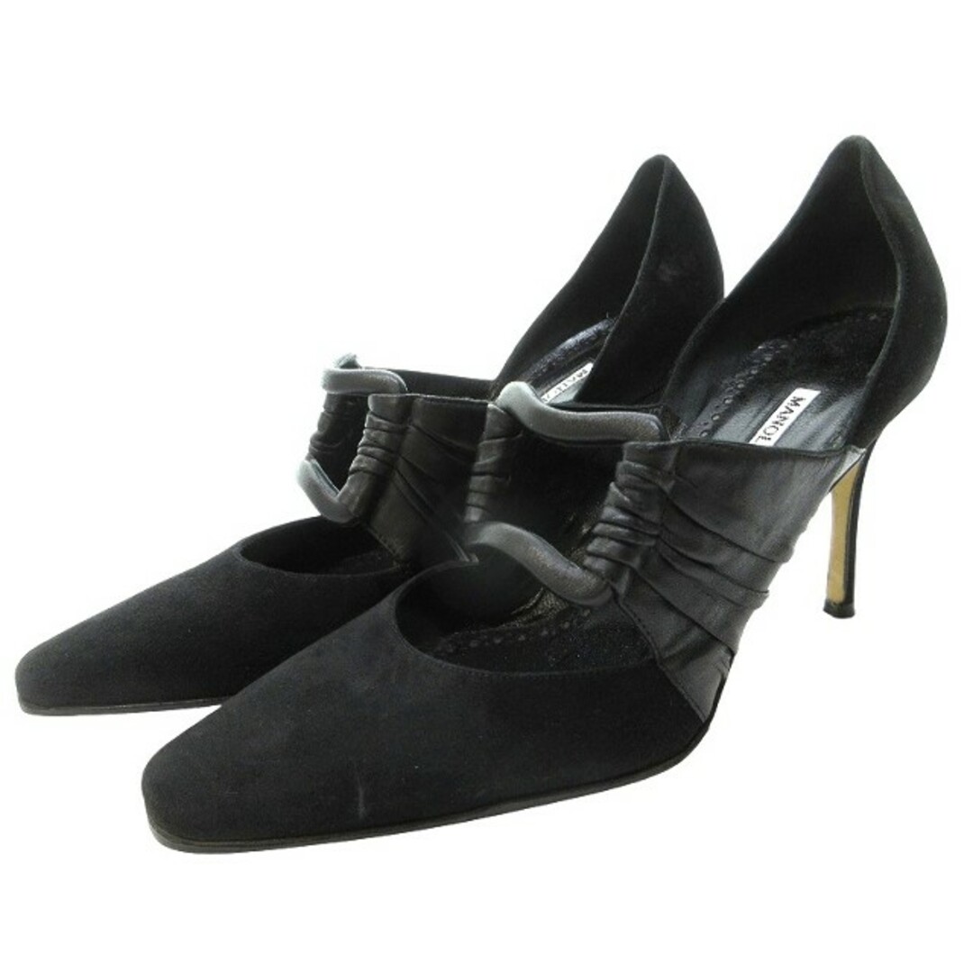 MANOLO BLAHNIK - マノロブラニク メイセール スクエアバックル MANOLO BLAHNIK - マノロブラニク メイセール スクエアバックル