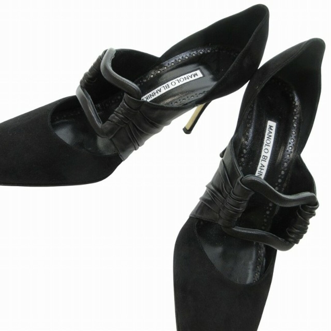 MANOLO BLAHNIK - マノロブラニク メイセール スクエアバックル MANOLO BLAHNIK - マノロブラニク メイセール スクエアバックル