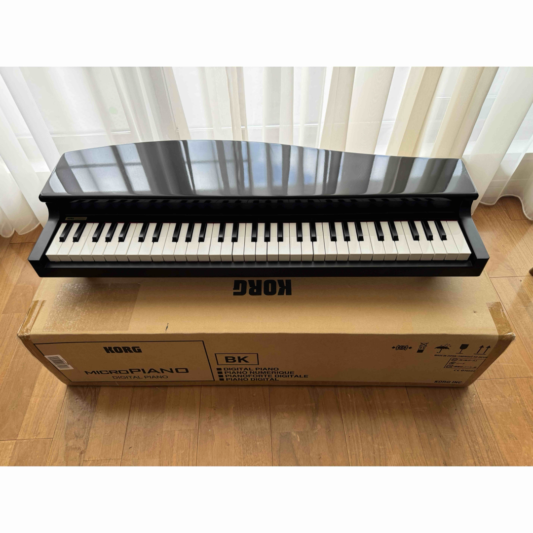 KORG - KORG micropiano (BK) マイクロピアノ ミニ鍵盤61鍵の KORG - KORG micropiano (BK) マイクロピアノ ミニ鍵盤61鍵の
