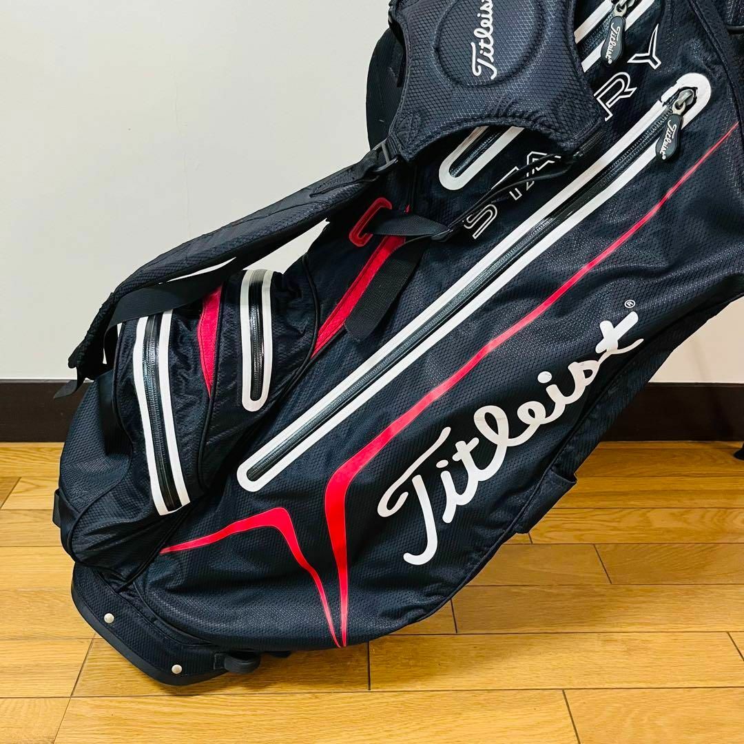 Titleist - 【希少品】 タイトリスト キャディバッグ スタンド式 Titleist - 【希少品】 タイトリスト キャディバッグ スタンド式