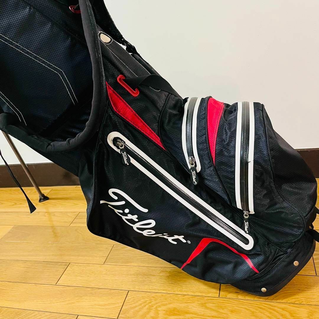 Titleist - 【希少品】 タイトリスト キャディバッグ スタンド式 Titleist - 【希少品】 タイトリスト キャディバッグ スタンド式