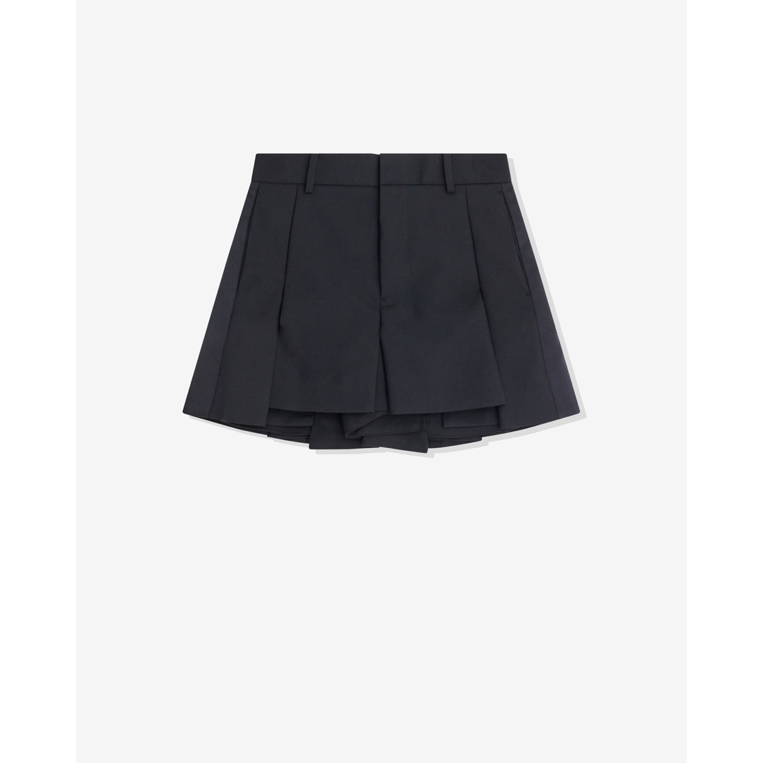 sacai - sacai 新品 25ss 新作 ショーツ ショートパンツ 黒の sacai - sacai 新品 25ss 新作 ショーツ ショートパンツ 黒の