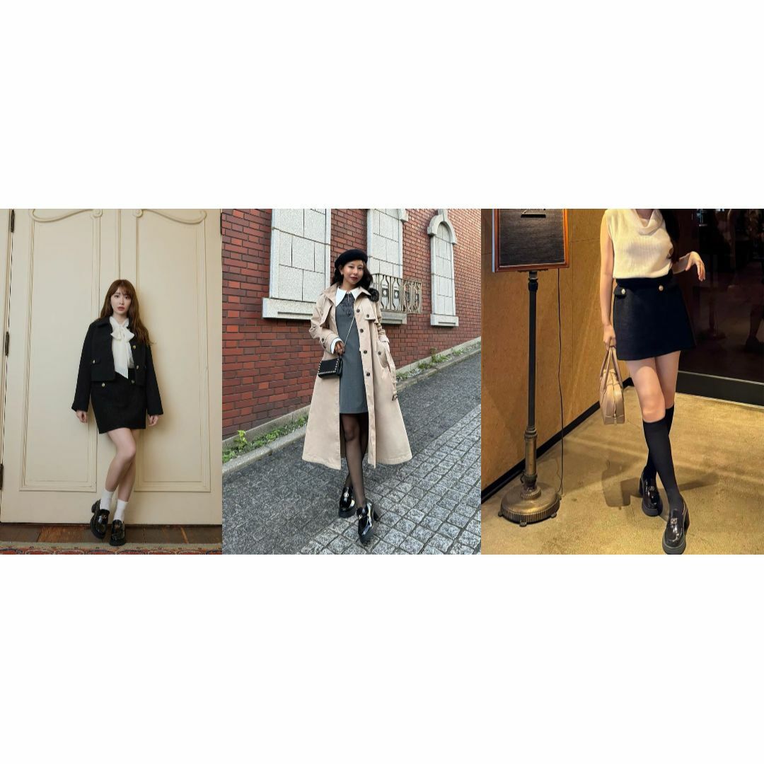 Her lip to - ハーリップトゥ Trois Logo Loafers トロワロゴ Her lip to - ハーリップトゥ Trois Logo Loafers トロワロゴ