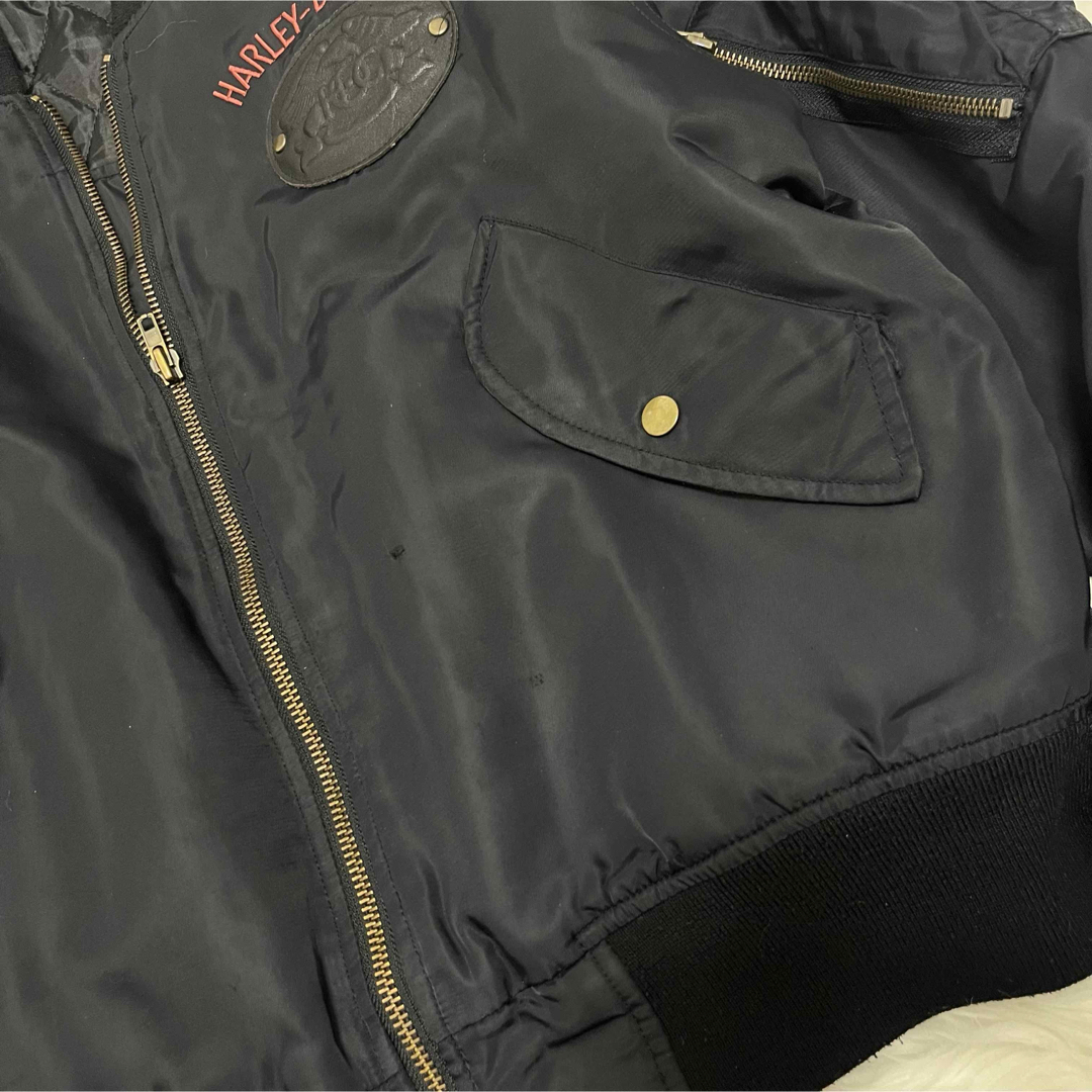 Harley Davidson - HG ハーレーダビッドソン ブルゾン MA-1 Harley Davidson - HG ハーレーダビッドソン ブルゾン MA-1