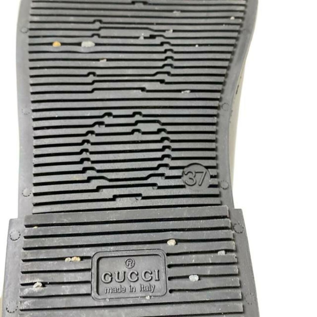GUCCI - GUCCI(グッチ) レインブーツ 37 レディース - 黒 GUCCI - GUCCI(グッチ) レインブーツ 37 レディース - 黒