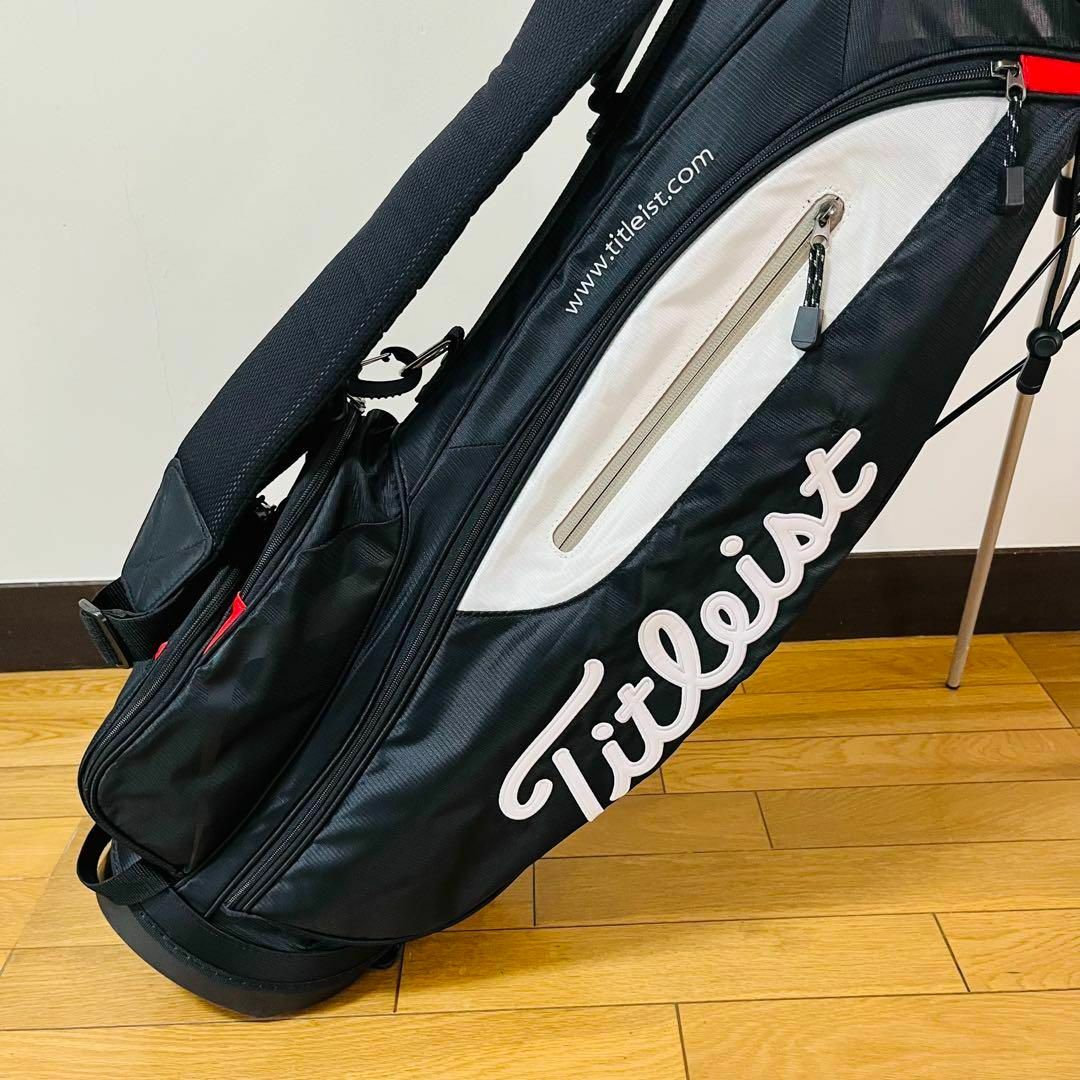 Titleist - 【希少品】タイトリスト キャディバッグ スタンド式 Titleist - 【希少品】タイトリスト キャディバッグ スタンド式